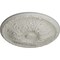 Ekena Millwork Granada Ceiling Medallion (Fits Canopies up to 4 1/4"), Hand-Painted Pot of Cream, 15 3/4"OD x 5/8"P CM16GAPCF - alternate 2